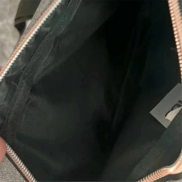 FILA Sling Backpack Heather Grey Unisex Adults Medium Casual Travel Gym - Picture 3 of 5